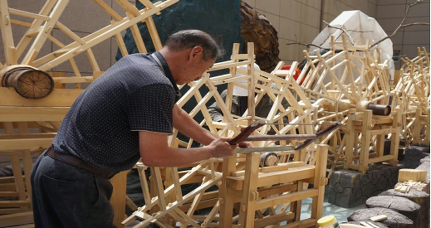 黄河水车制作技艺